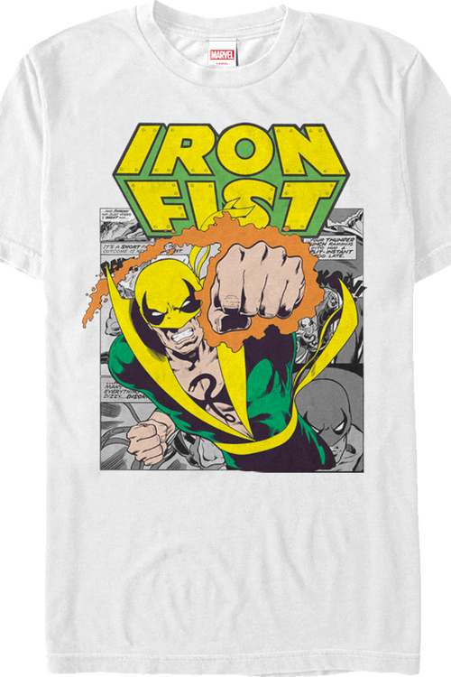 Iron Fist Comic T-Shirtmain product image
