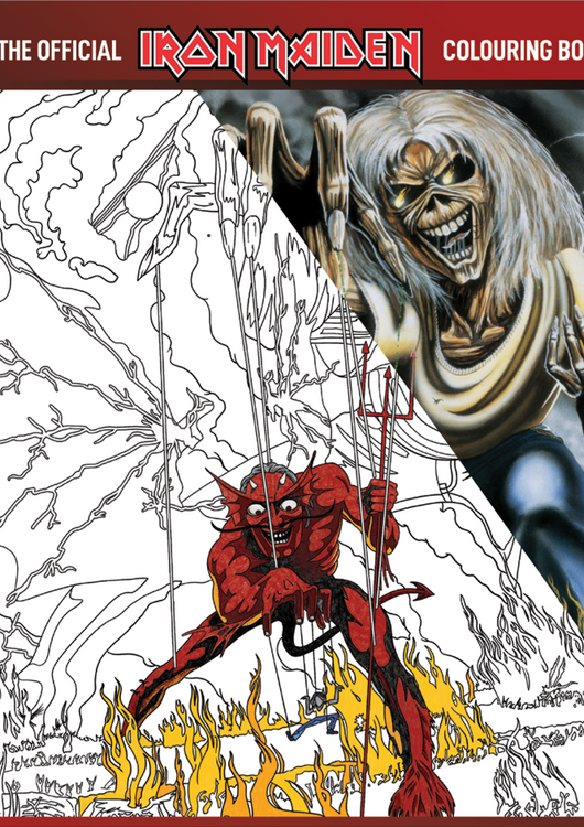 Iron Maiden Coloring Book - main product image