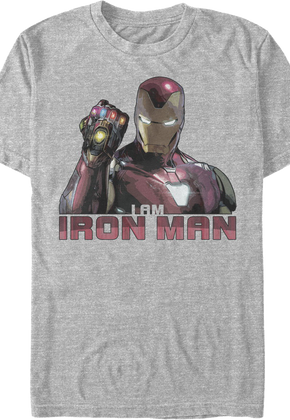 Iron Man Infinity Gauntlet Marvel Comics T-Shirt