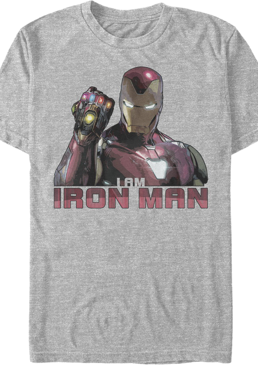 Iron Man Infinity Gauntlet Marvel Comics T-Shirt - main product image