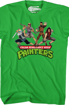 Italian Renaissance Ninja Painters Shirt