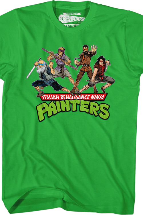 Italian Renaissance Ninja Painters Shirtmain product image