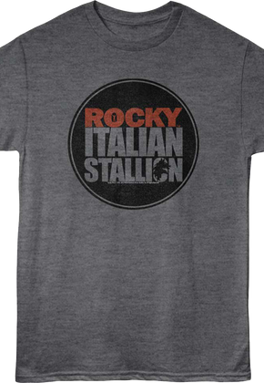 Italian Stallion Circle Rocky T-Shirt