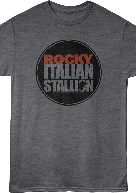 Italian Stallion Circle Rocky T-Shirt - main product image