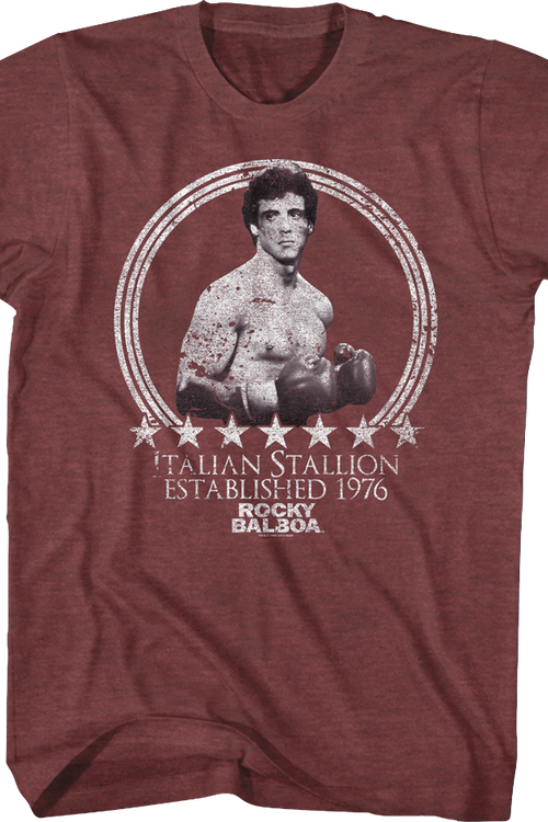 Italian Stallion Rocky Balboa T-Shirtmain product image