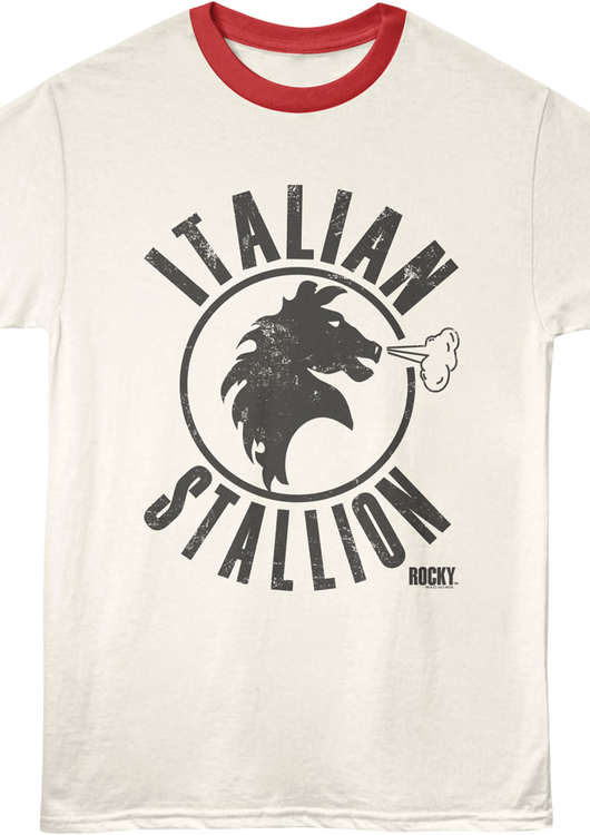 Italian Stallion Rocky Ringer Shirt - main product image