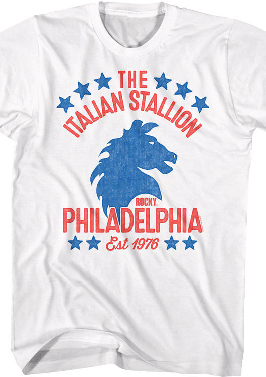 Italian Stallion Stars Rocky T-Shirt - main product image