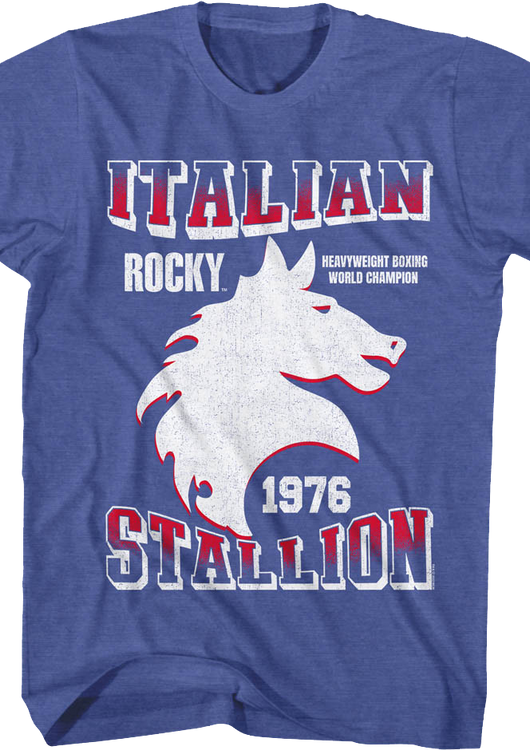 Italian Stallion World Champion Rocky T-Shirt - main product image