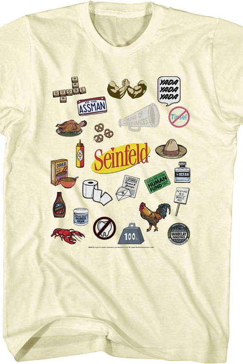Item Collage Seinfeld T-Shirtmain product image