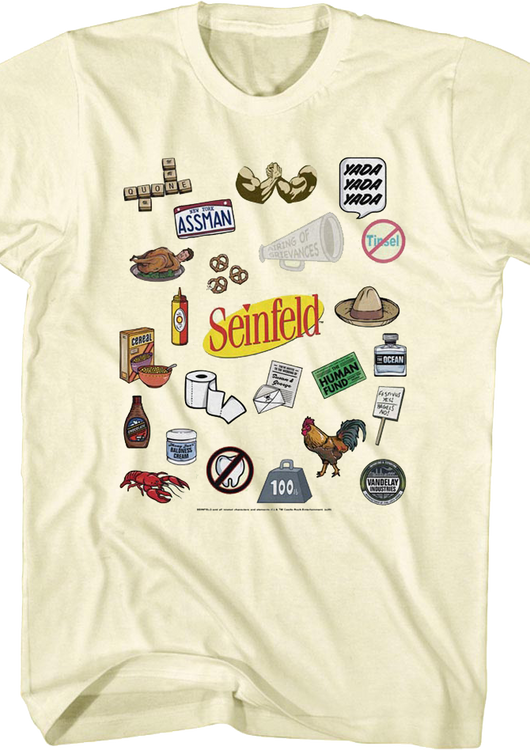 Item Collage Seinfeld T-Shirt - main product image