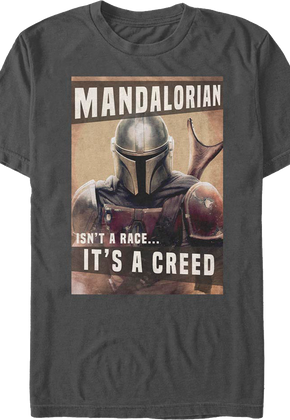 It's A Creed The Mandalorian Star Wars T-Shirt