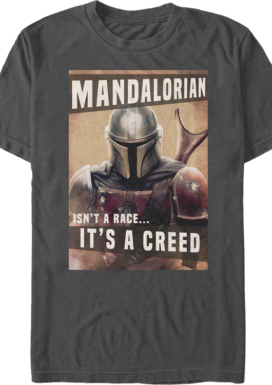 It's A Creed The Mandalorian Star Wars T-Shirt - main product image
