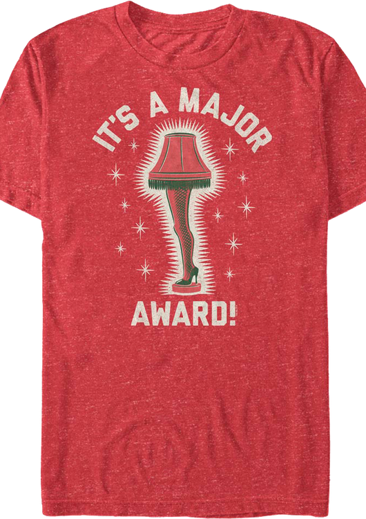 It's A Major Award Christmas Story T-Shirt - main product image