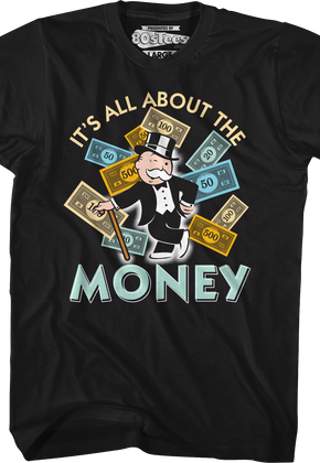 It's All About The Money Monopoly T-Shirt