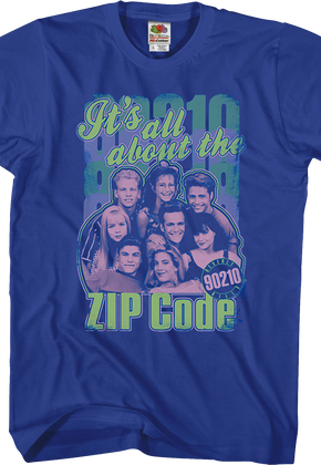 It's All About The Zip Code Beverly Hills 90210 T-Shirt