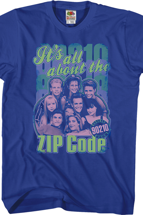 It's All About The Zip Code Beverly Hills 90210 T-Shirtmain product image