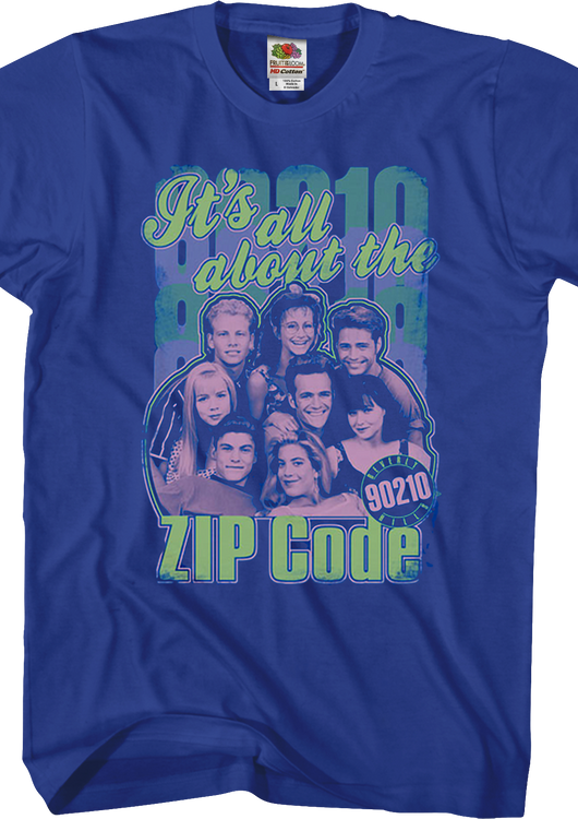 It's All About The Zip Code Beverly Hills 90210 T-Shirt - main product image