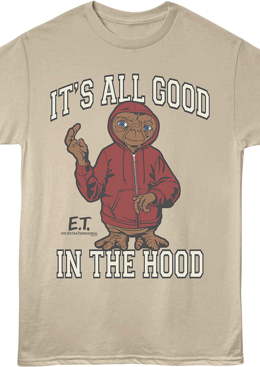 It's All Good In The Hood E.T. The Extra-Terrestrial T-Shirt - main product image