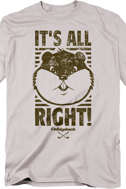 It's All Right Caddyshack T-Shirt - main product image