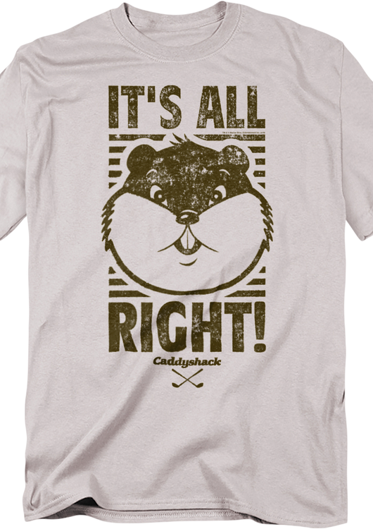 It's All Right Caddyshack T-Shirt - main product image