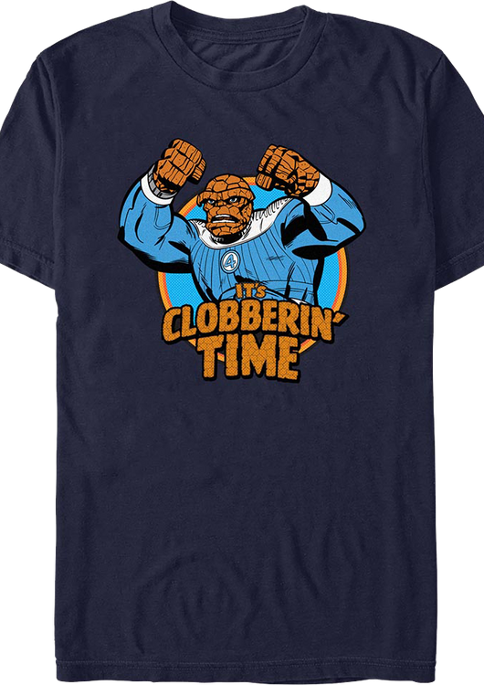 It's Clobberin' Time Fantastic Four T-Shirt - main product image