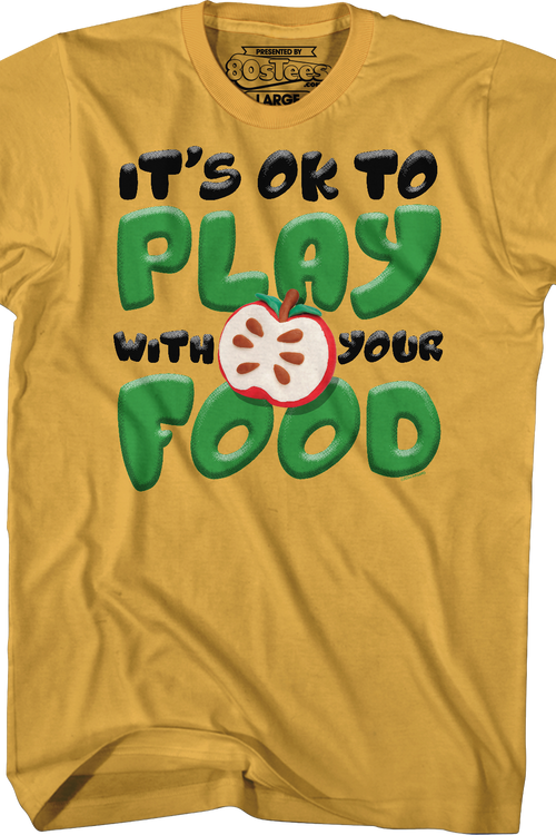 It's OK To Play With Your Food Play-Doh T-Shirtmain product image