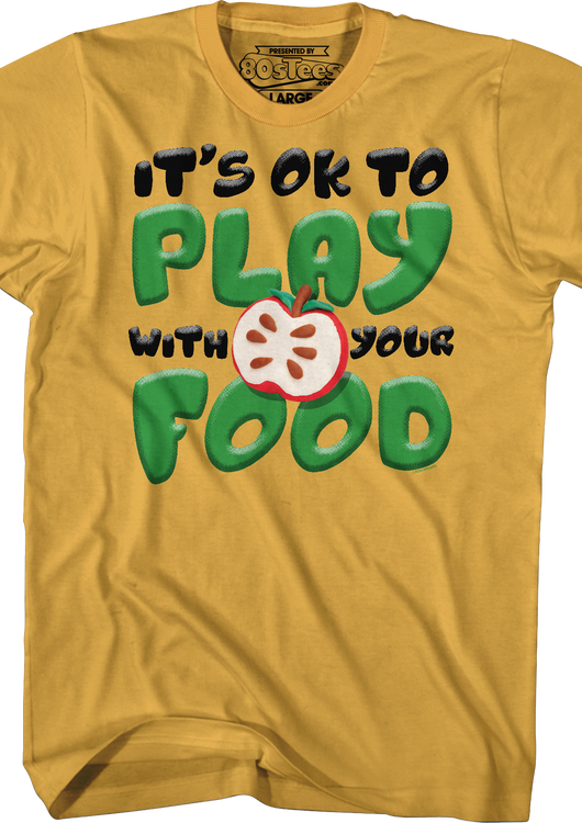 It's OK To Play With Your Food Play-Doh T-Shirt - main product image