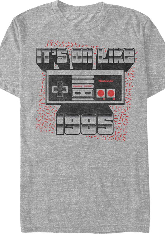It's On Like 1985 Nintendo T-Shirt - main product image