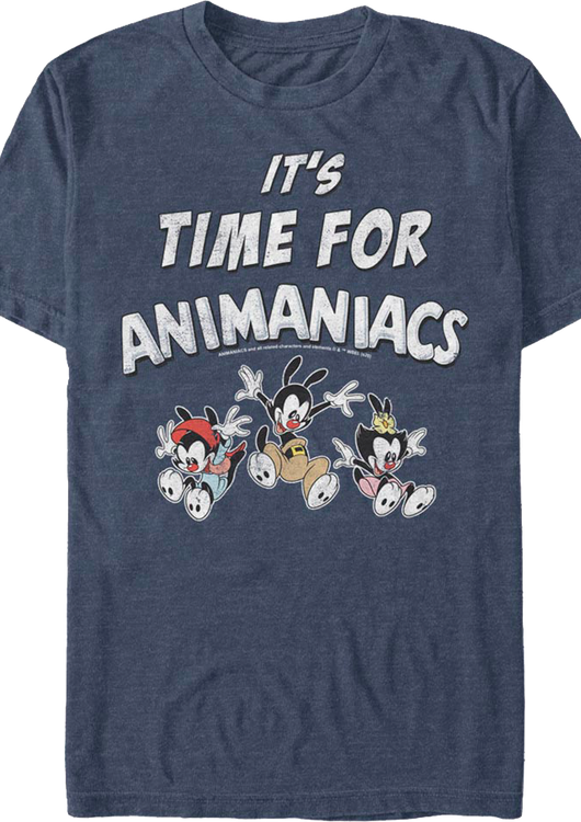 It's Time For Animaniacs T-Shirt - main product image