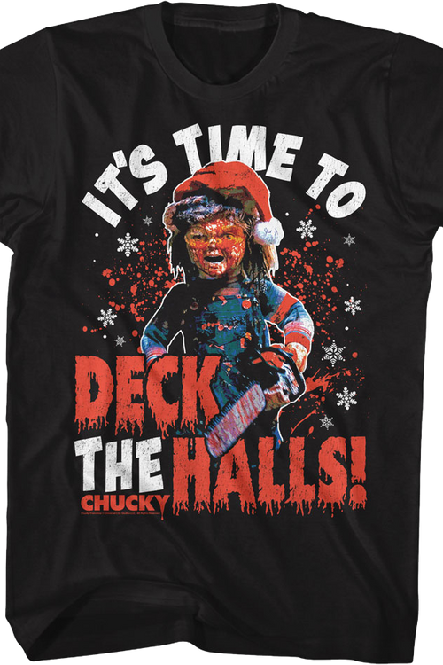 It's Time To Deck The Halls Child's Play T-Shirtmain product image