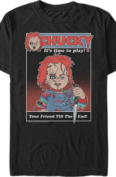 It's Time To Play Child's Play T-Shirt