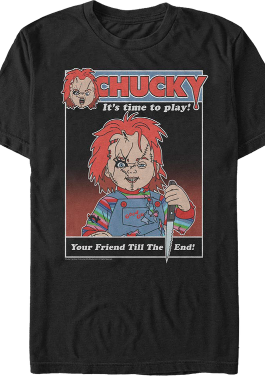 It's Time To Play Child's Play T-Shirt - main product image