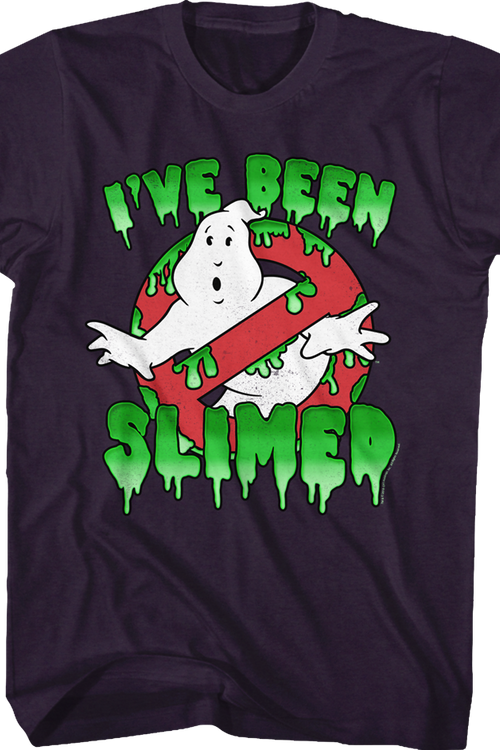 I've Been Slimed Real Ghostbusters T-Shirtmain product image