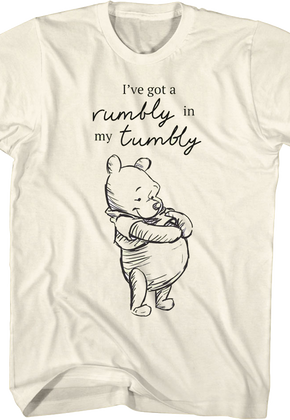 I've Got A Rumbly In My Tumbly Winnie The Pooh T-Shirt