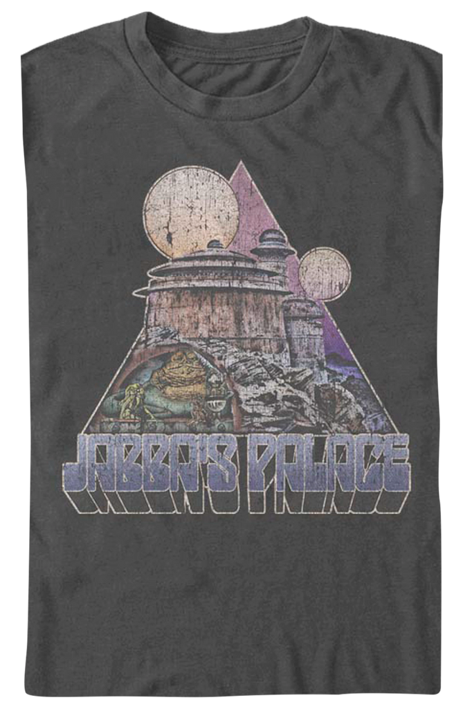 STAR WARS CLASSIC JABBA PRESENTS - Camiseta Estampada - Black