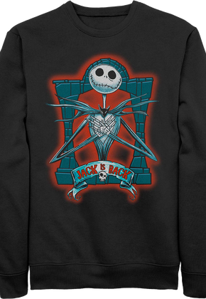 Jack Is Back Nightmare Before Christmas Sweatshirt