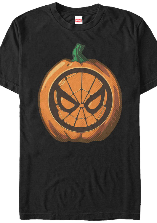 Jack-o-Lantern Spider-Man T-Shirt - main product image