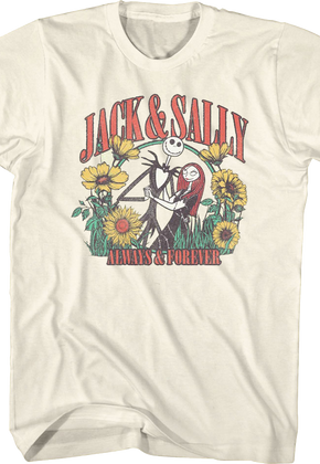Jack & Sally Always & Forever Nightmare Before Christmas T-Shirt