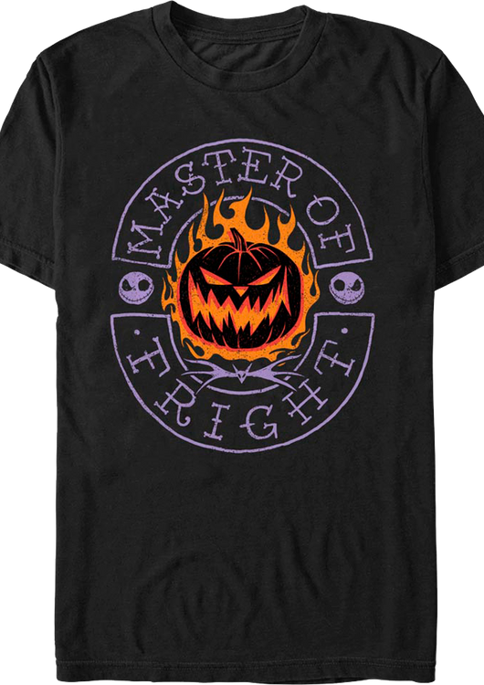 Jack Skellington Master Of Fright Nightmare Before Christmas T-Shirt - main product image