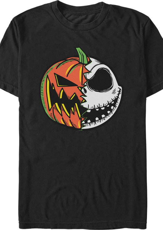 Jack Skellington-o'-Lantern Nightmare Before Christmas T-Shirt - main product image