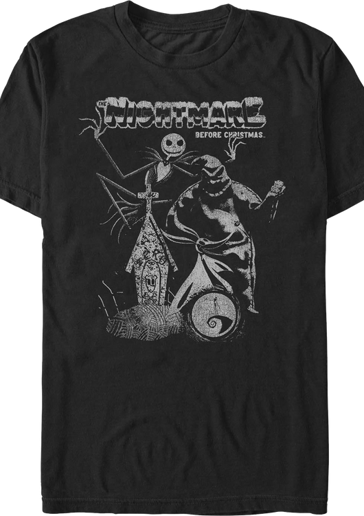Jack Skellington & Oogie Boogie Nightmare Before Christmas T-Shirt - main product image