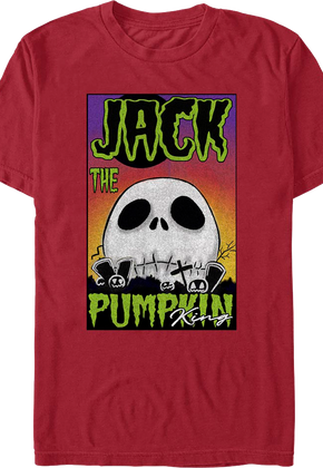 Jack The Pumpkin King Nightmare Before Christmas T-Shirt