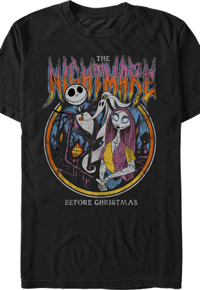 Jack, Zero & Sally Nightmare Before Christmas T-Shirt