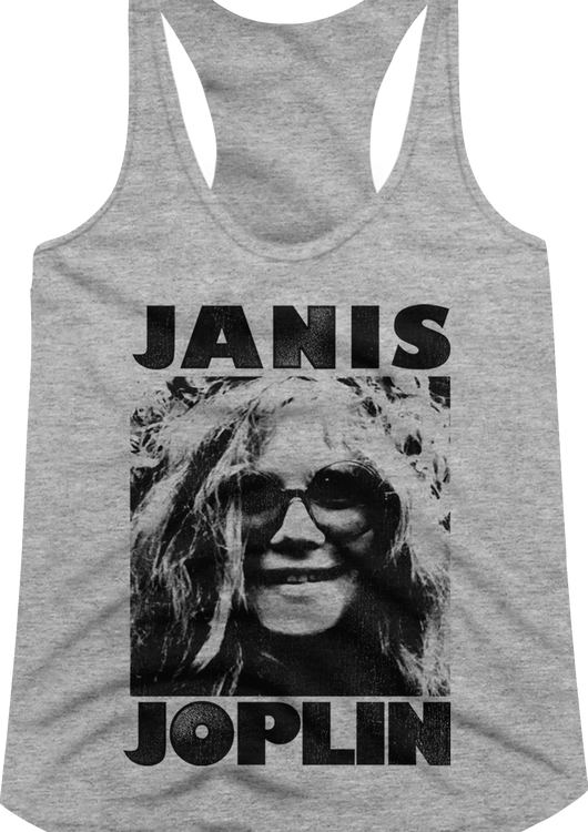 Ladies Janis Joplin Racerback Tank Top - main product image