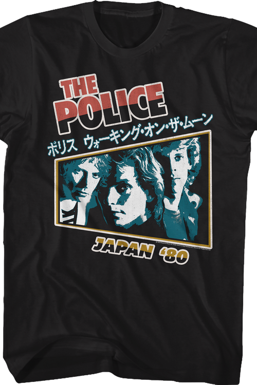 Japan '80 The Police T-Shirt - main product image