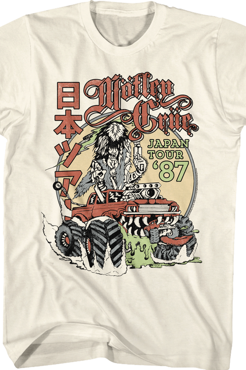Motley crue sales graphic tee