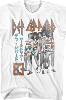 Japanese Def Leppard T-Shirt