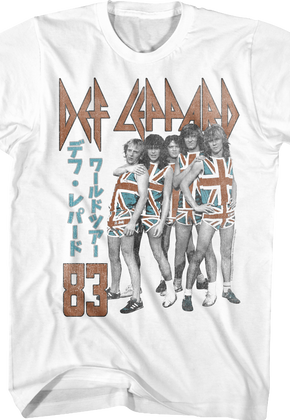 Japanese Def Leppard T-Shirt