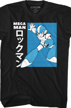 Japanese Mega Man T-Shirt