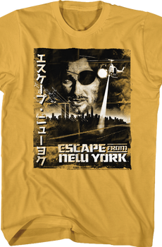 Japanese Poster Escape From New York T-Shirt